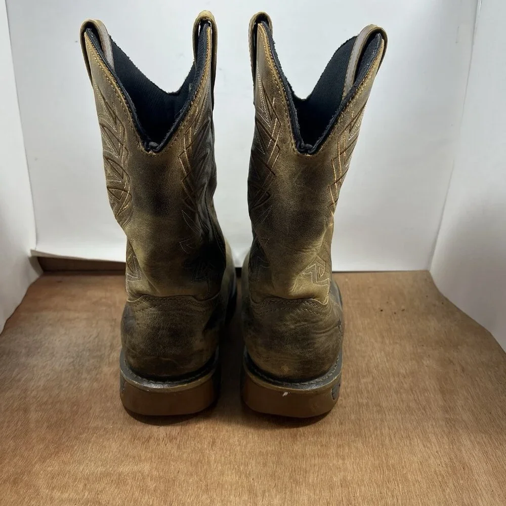 Irish Setter Marshall 83912 Men Size 10 EE Wide Square Steel Toe Boot Waterproof